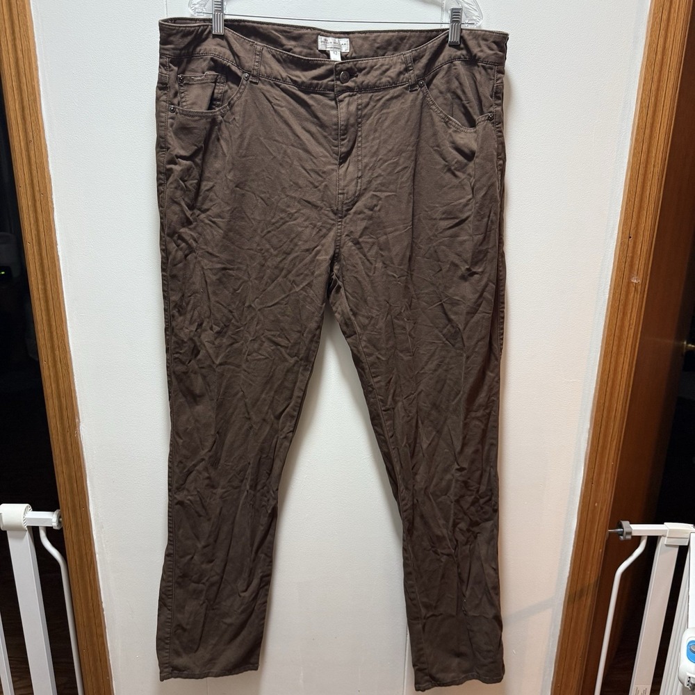 Peter Millar Crown Vintage Pants‎ Men's Size 42x32 Brown Dress Chino Pants